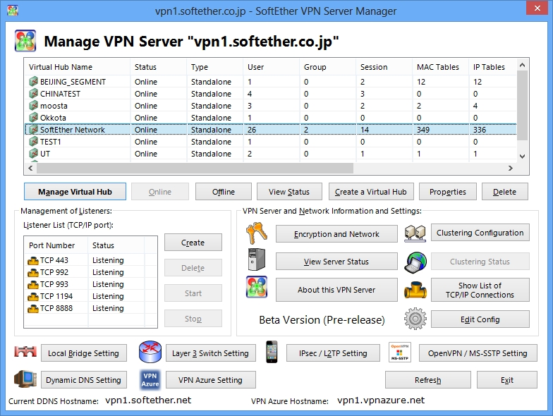 Softether vpn client