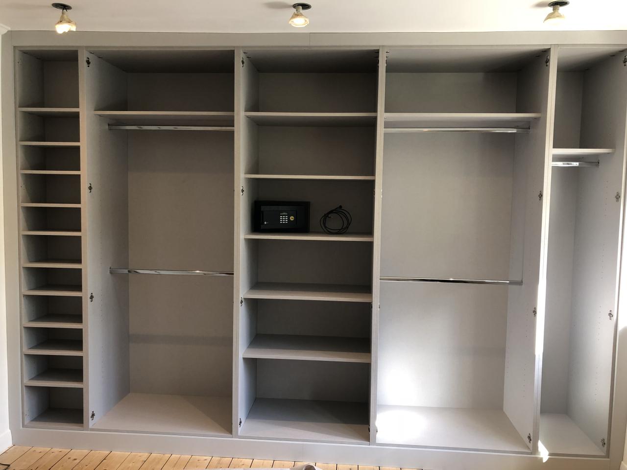 Diy fitted wardrobes