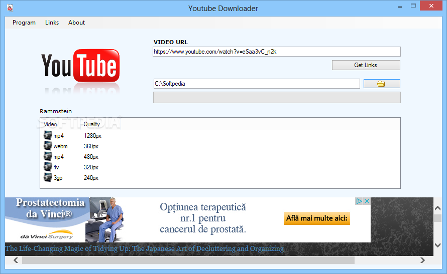 Youtube downloader for windows 7