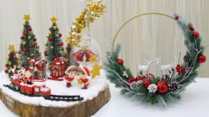 Handmade christmas decorations