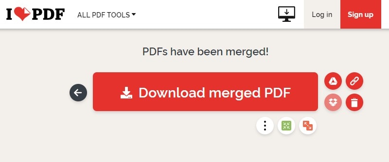 Merge pdf ilovepdf