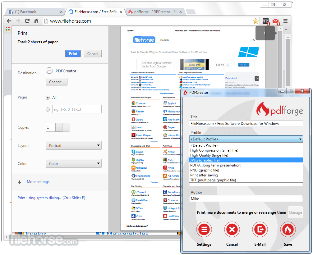 Pdf creator download