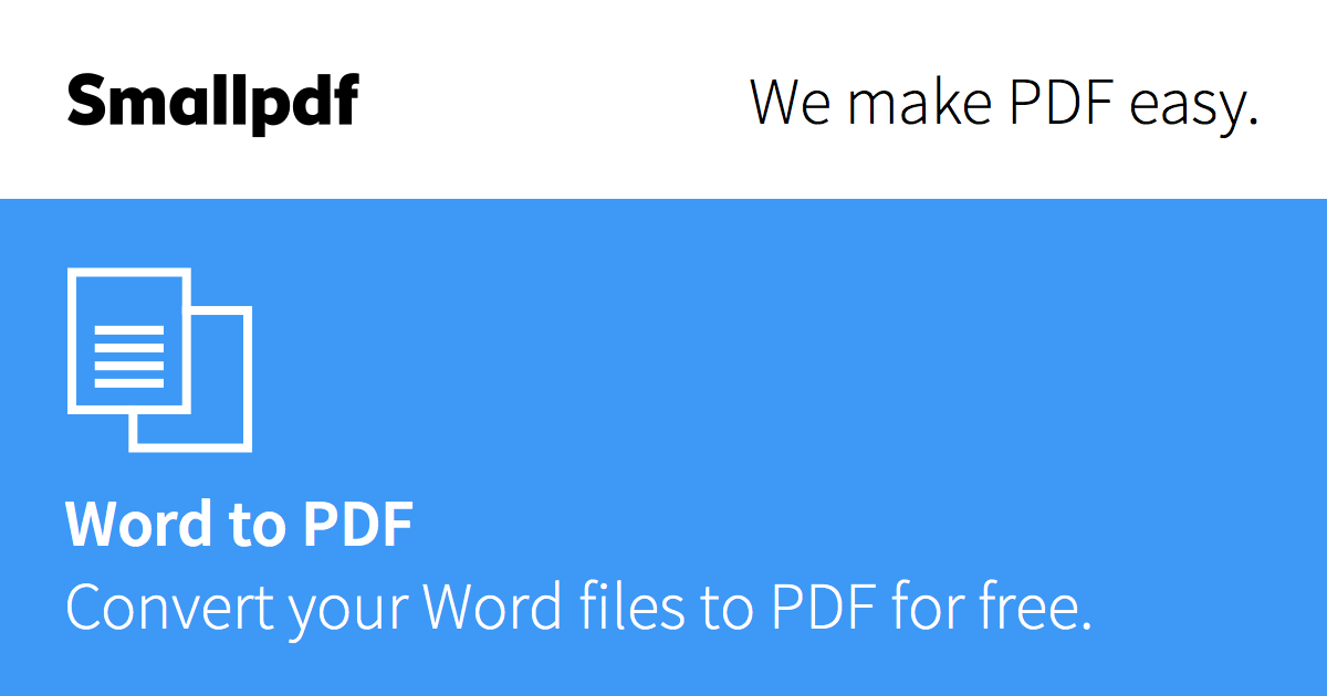 Small pdf converter